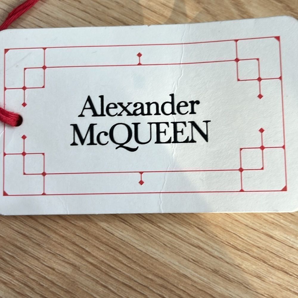 Alexander McQueen Mens Signature Baseball Cap Large Navy & Blue - NWT $410 - Picture 7 of 7